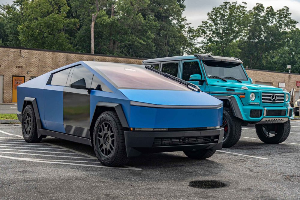 Mercedes wrapped from capital wrappers in Rockville MD