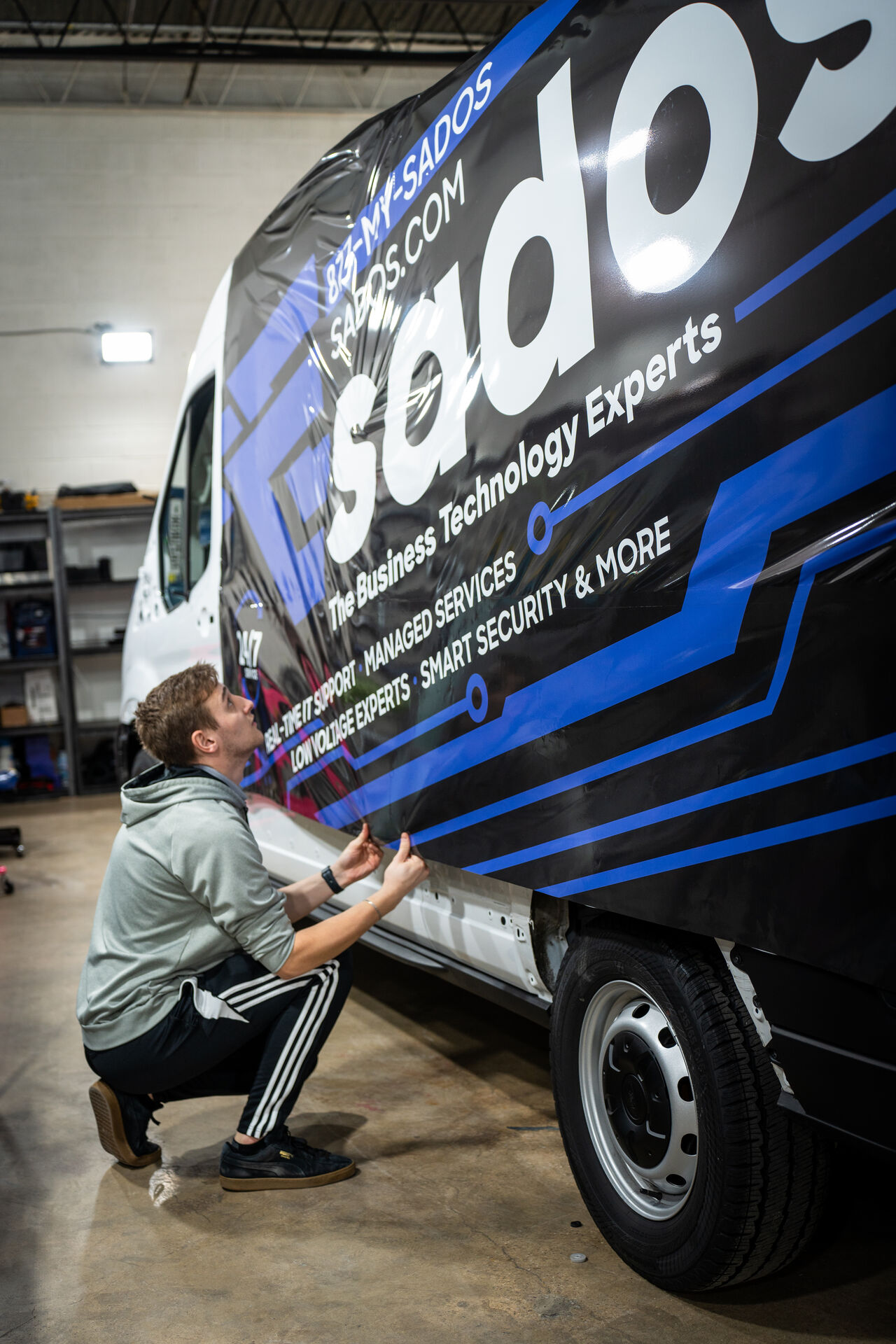 Commercial car wrapping in Rockville, MD