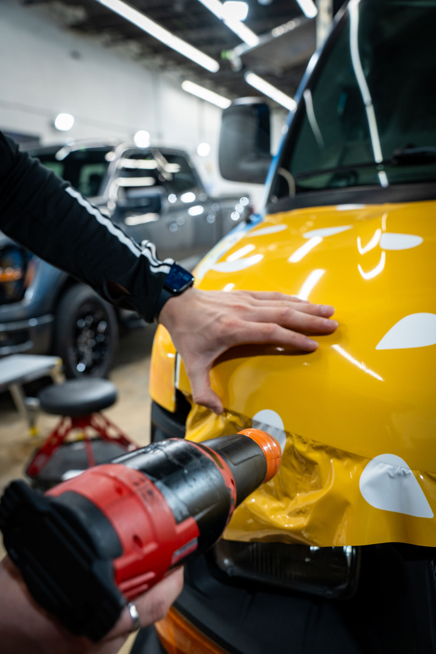 Consultation And Design DURING INSTALLATION PROCESS OF CAR WRAPS IN ROCKVILLE MD