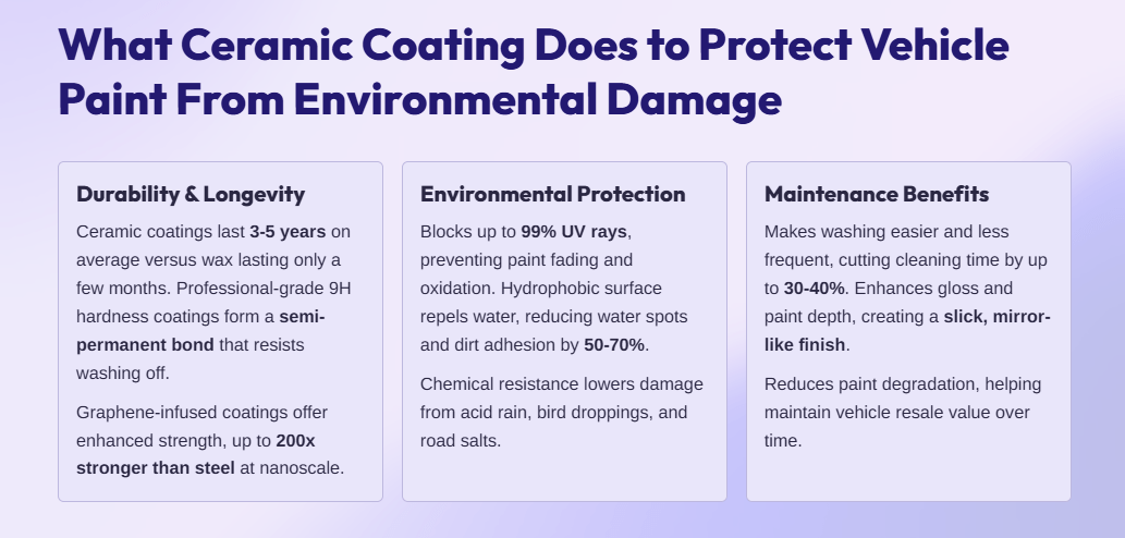 Ceramic Coating Protect Vehicle Paint From Environmental Damage