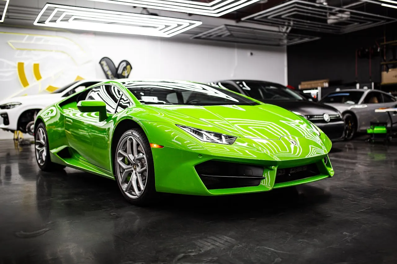 Professional automotive window tinting process in Woodley Gardens, MD