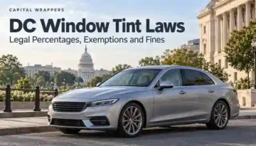 DC Window Tint Laws at Capital Wrappers