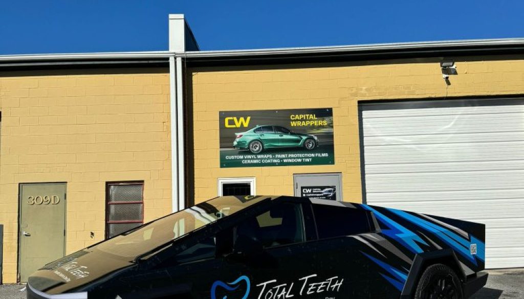 Cybertruck Wraps Rockville MD