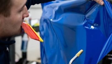 Installation Process of Car Wrap at Capital Wrappers Rockvill, MD