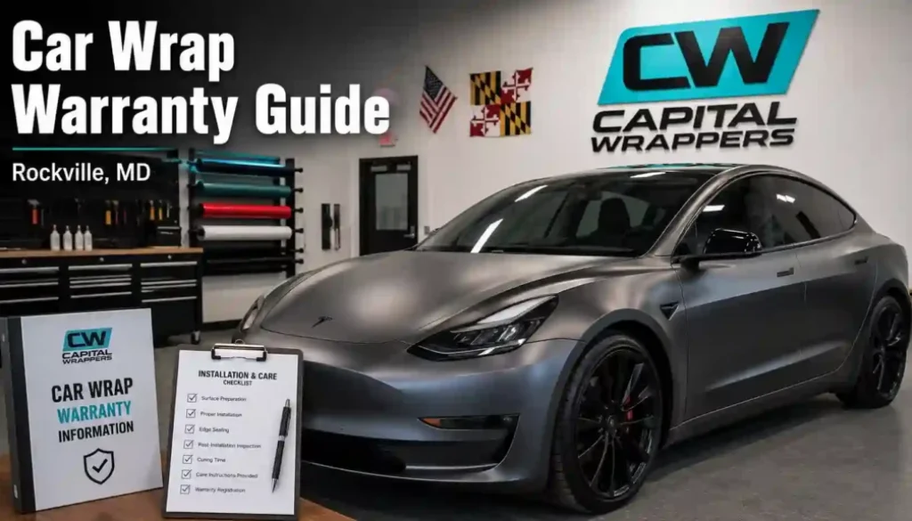 Car Wrap Warranty guide in Rockville, MD