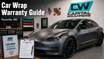 Car Wrap Warranty guide in Rockville, MD