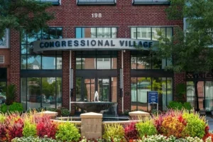 Congressional Village in Rockville, MD is a vibrant residential community featuring townhomes, convenient amenities, and a welcoming neighborhood atmosphere.