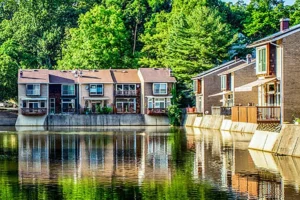 New Mark Commons in Rockville, MD is a welcoming area where convenience meets community, with parks, shops, and local favorites nearby