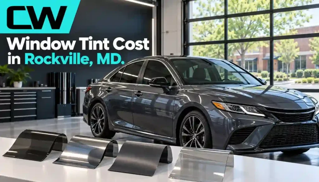 Window Tint Cost in Rockville, MD at Capital Wrappers