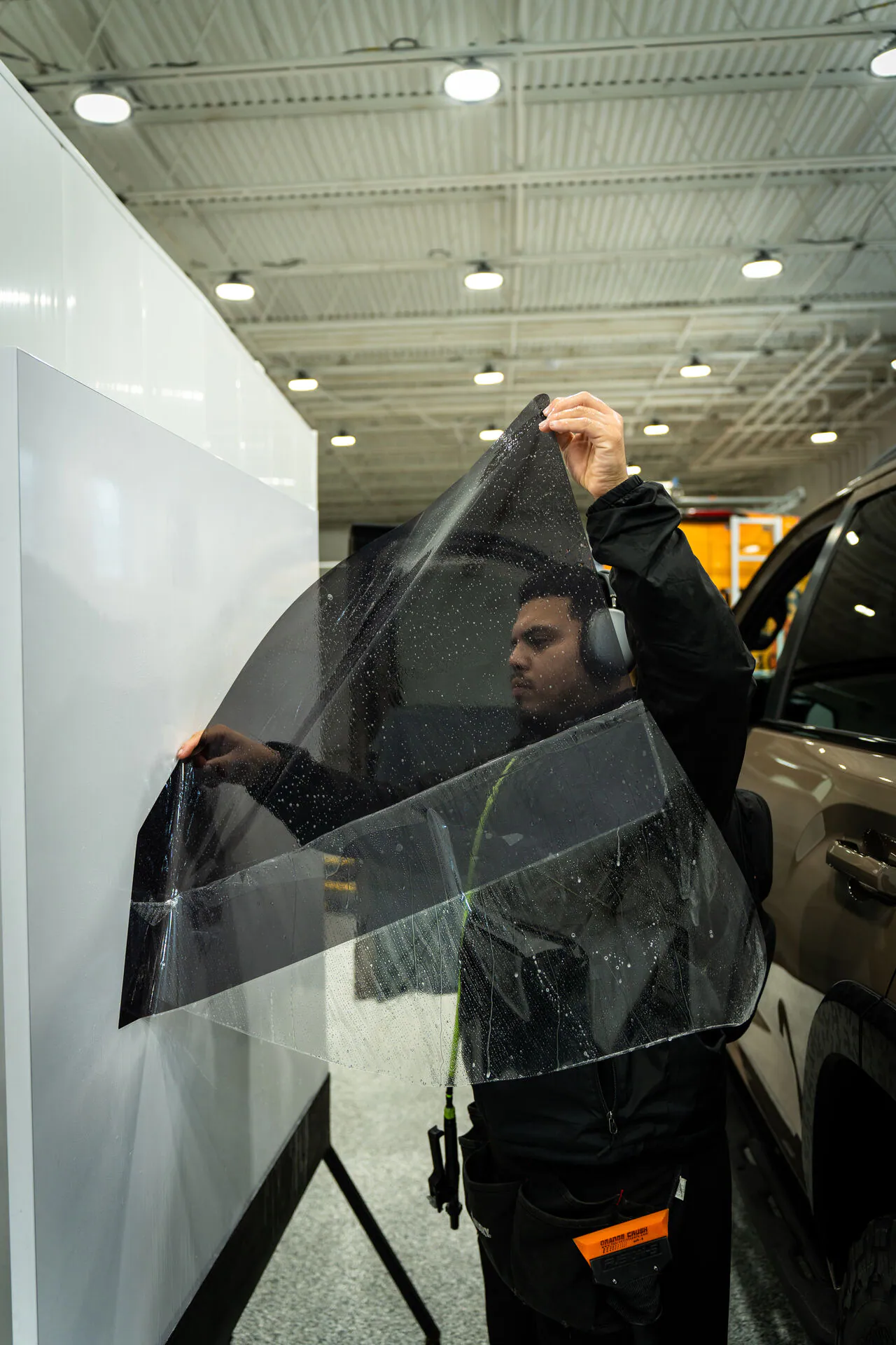 WINDOW TINTING PROCESS AT CAPITAL WRAPPERS IN ROCKVILLE MD